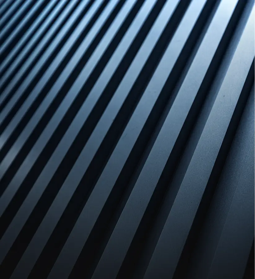 Blue geometric diagonal lines pattern